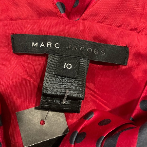 Marc Jacobs Polka Dot Stripe Blouse - Picture 7 of 7